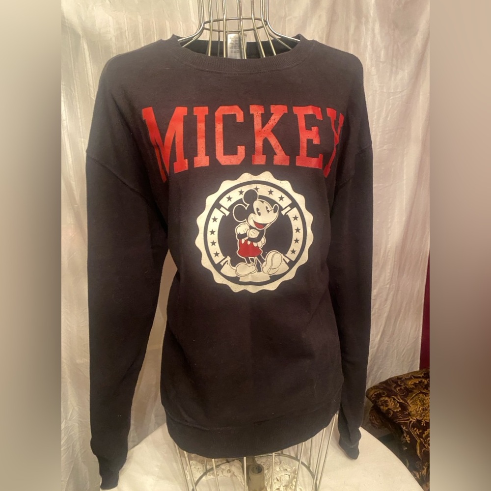 Disney Mickey Mouse, Cotton Sweatshirt, Large